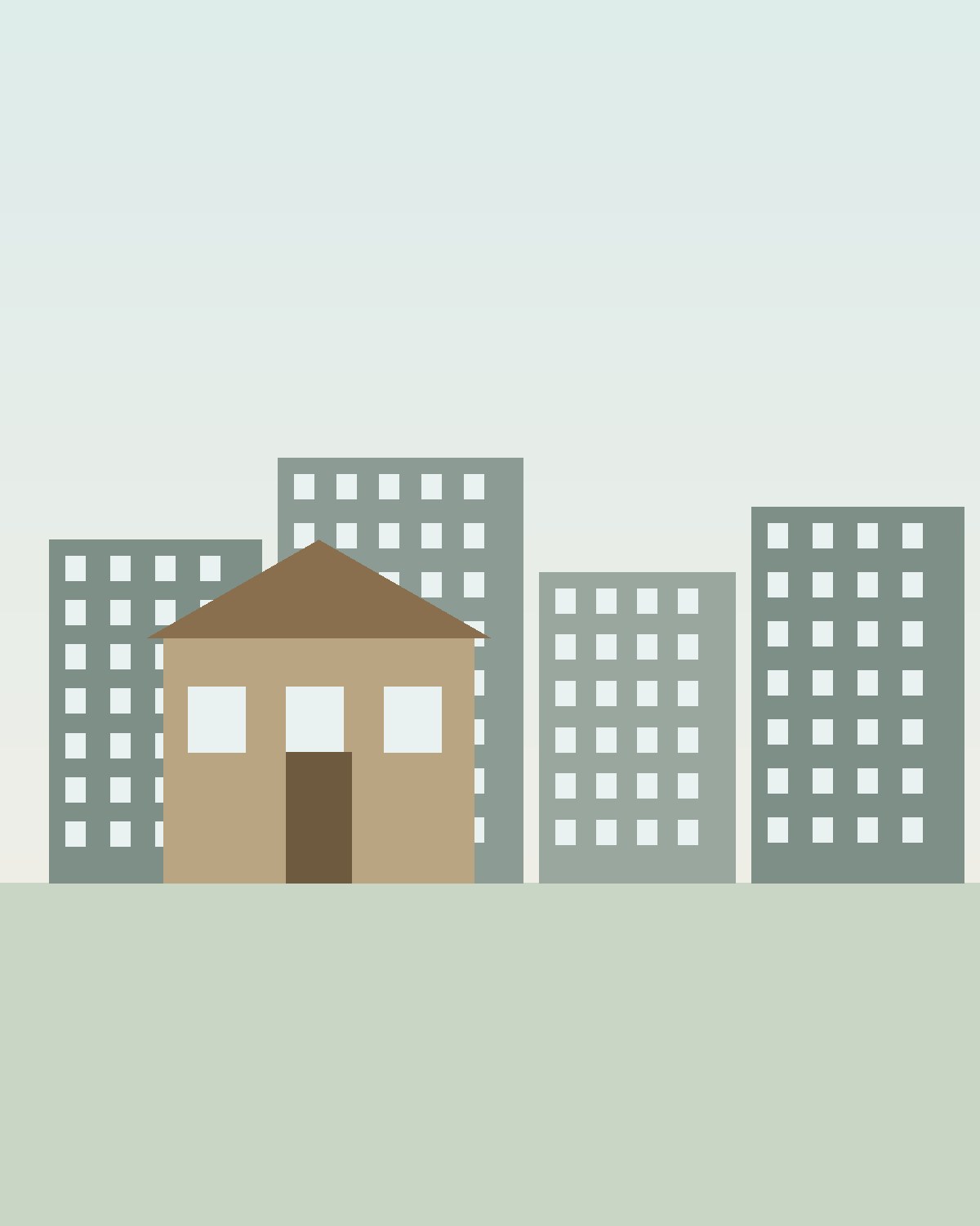 Modern residential housing — representative image, to be replaced with real Ibhaan Homes project photography